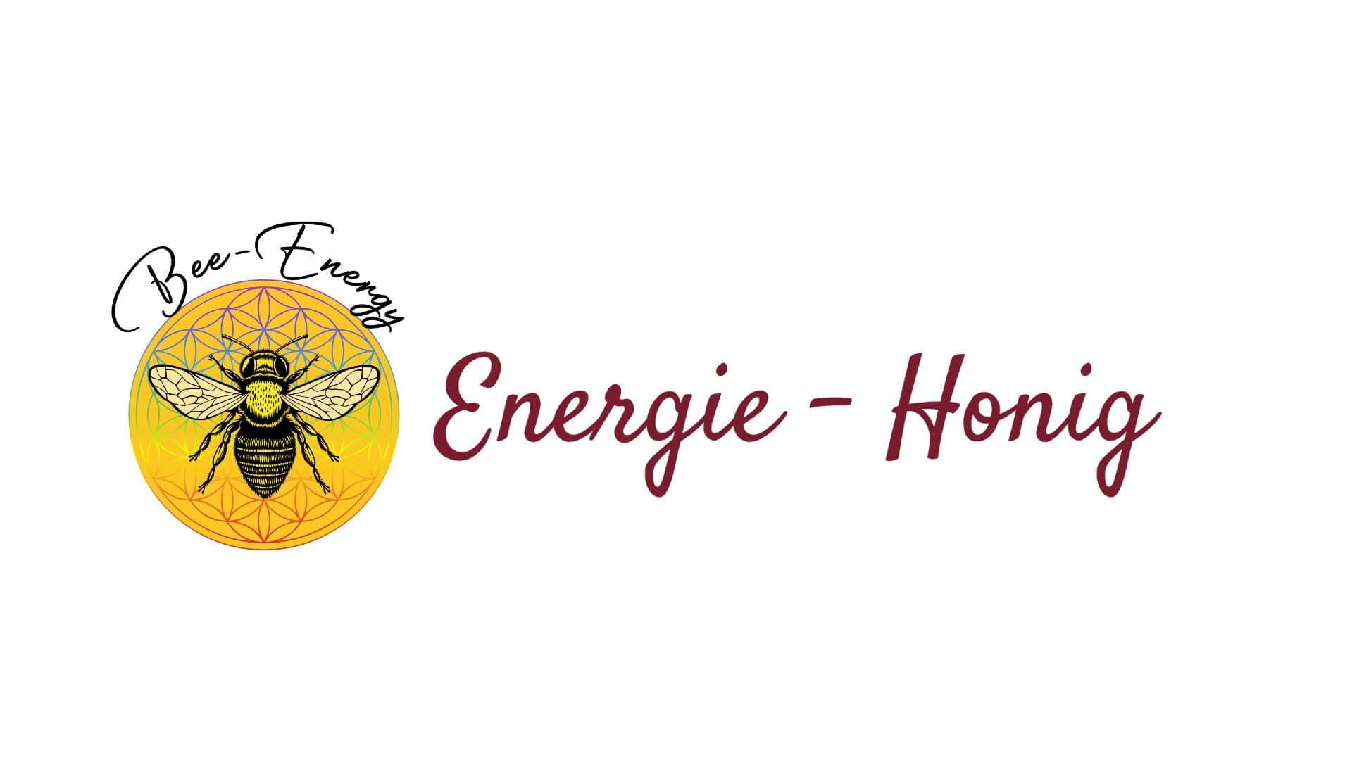 Logo von Bee-Energy mit der Schrift Energy-Honig